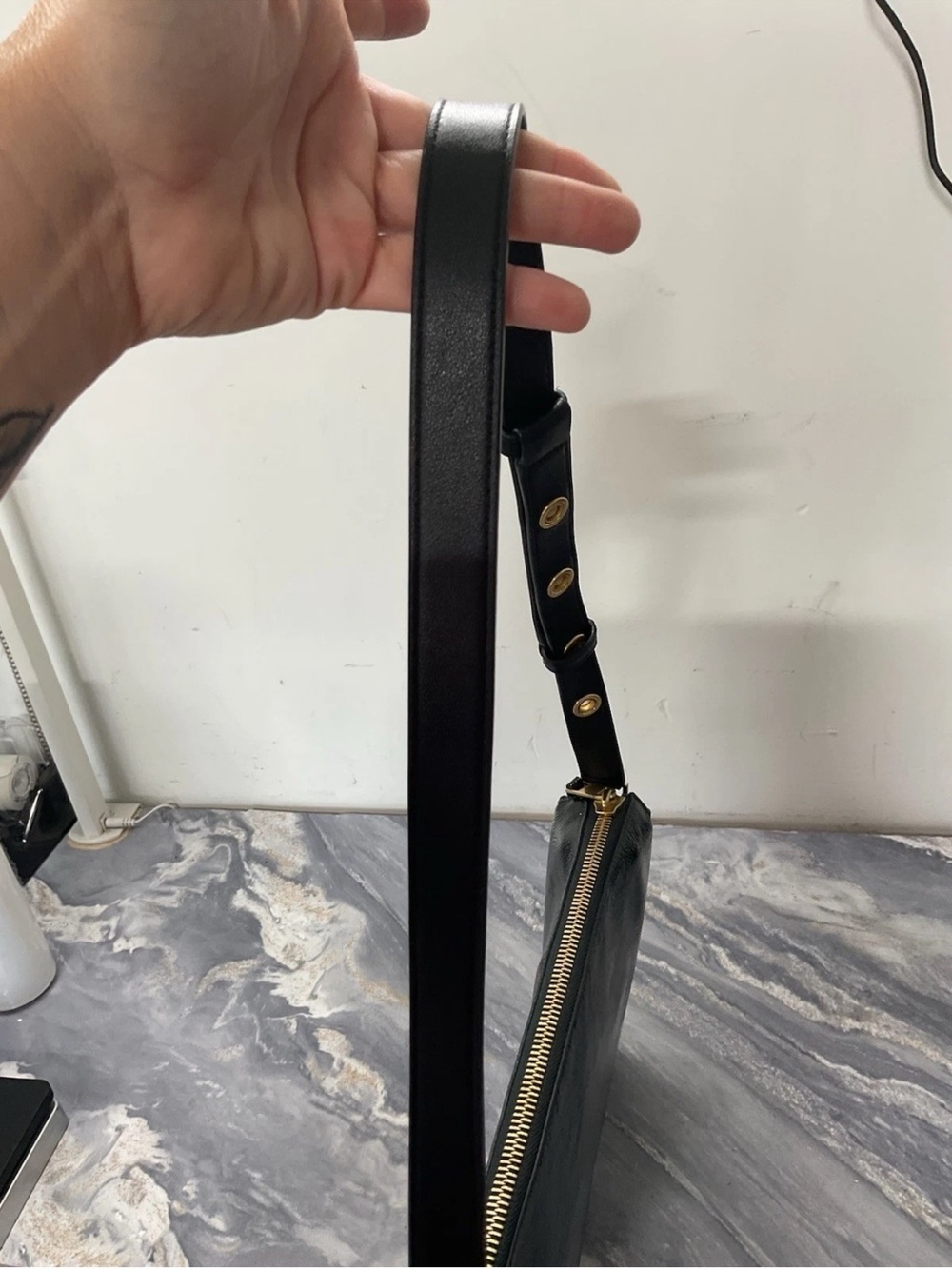 Allsaints  Leather Sheringham Shoulder Bag - Picture 15 of 16